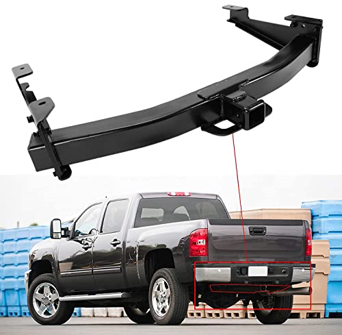 Class 5 Trailer Tow Hitch W/2-Inch Receiver Compatible with Chevrolet Silverado GMC Sierra 2500HD 3500HD 2001-2010 Replacement for 41944