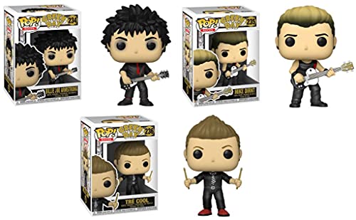 Funko Green Day Complete Set (3) Pop! Rocks