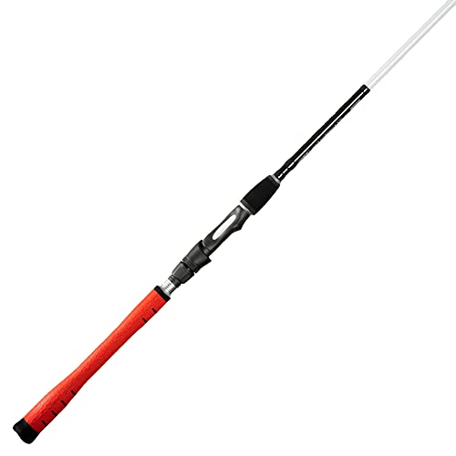 BUBBA Tidal Select 7′ Medium Heavy Inshore Spinning Rod with Non-Slip Grip, Fuji Reel Seats and Guides for Saltwater Fishing