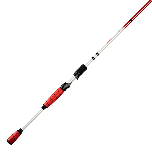 BUBBA Tidal 7’6″ Medium Inshore Spinning Rod with Corrosion Resistant Guides and Split Grips for Costal Saltwater Fishing