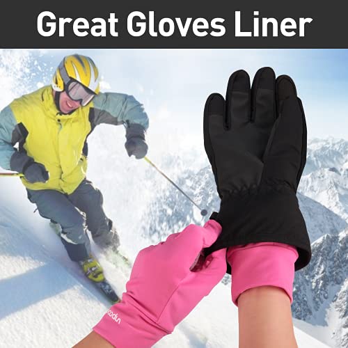 Arcweg Running Gloves Winter Thermal Anti-Slip Touchscreen Gloves Windproof Fleece Lining Gloves Men Women for Sports Walking Cycling Driving Riding Bike Red S/M | The Storepaperoomates Retail Market - Fast Affordable Shopping