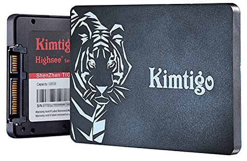 kimtigo 2.5″ 128G SSD 3D NAND TLC SATAIII 6Gb/s Internal Solid State Driver, 500 MB/S Read Speed Hard Drive for PC or Laptop Storage Upgrade