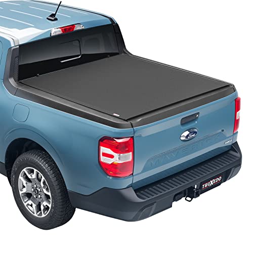TruXedo Pro X15 Soft Roll Up Truck Bed Tonneau Cover | 1494701 | Fits 2022 – 2023 Ford Maverick 4′ 6″ Bed (54.4″)