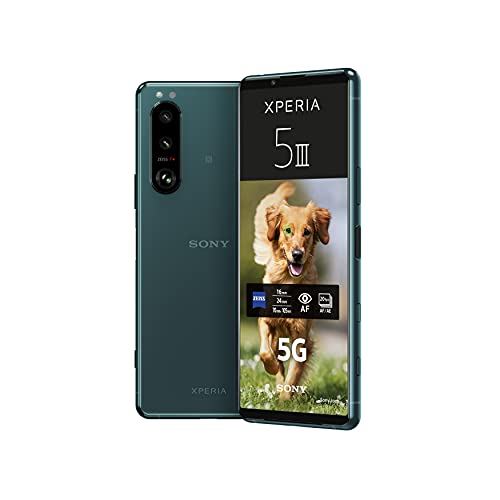 Sony Xperia 5 III Dual-SIM 128GB ROM + 8GB RAM (GSM Only | No CDMA) Factory Unlocked 5G Smartphone (Green) – International Version