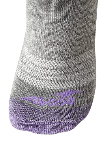 Avia Girls Athletic Performance Cushion Quarter Cut Ankle Socks (10 Pack), Size Large/Shoe Size: 4-10 , Brights/Grey | The Storepaperoomates Retail Market - Fast Affordable Shopping