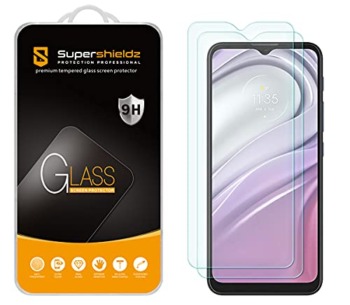(2 Pack) Supershieldz Designed for Motorola Moto G Pure Tempered Glass Screen Protector, Anti Scratch, Bubble Free | The Storepaperoomates Retail Market - Fast Affordable Shopping