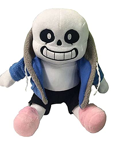 Emisorn Sans Stuffed Plush Doll Cute Toys Figures Anime Pillow Dolls Gifts for Children Blue (One Size, Blue)