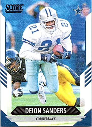 2021 Score #55 Deion Sanders Dallas Cowboys Football Card