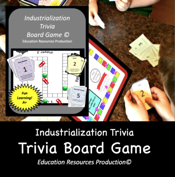 Rise of Industry Trivia Board Game