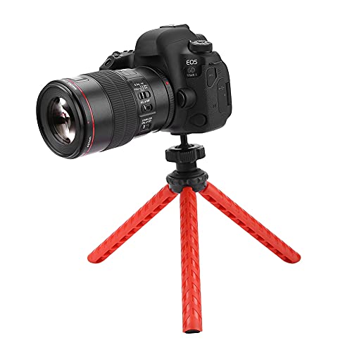 Action Camera Tripod, Tripod, Sturdy Durable Foldable Outdoor Mirrorless Camera for Small Size Action Cameras for Mobile Phone(red) | The Storepaperoomates Retail Market - Fast Affordable Shopping