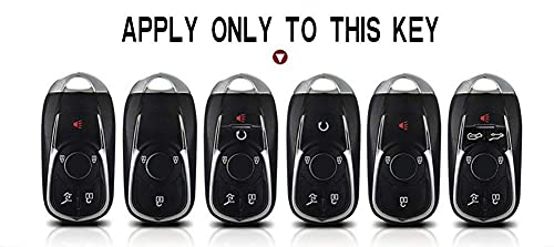 GEERUI for Buick Key Fob Cover case, Soft TPU Key Fob Case Protector Holder for Buick 2019 2018 2017 2016 2015 Encore Envision Enclave Regal Verano Lacross GL8 Remote Keyless Entry (Black) | The Storepaperoomates Retail Market - Fast Affordable Shopping