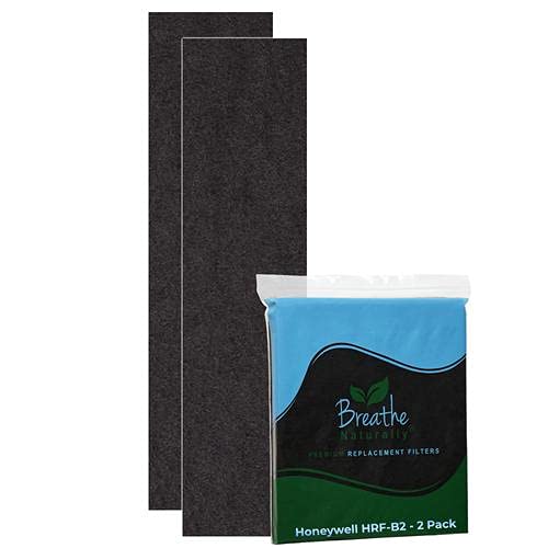 Breathe Naturally HRF-B2 Carbon Prefilter (2 Pack) Replacement for Honeywell HHT-011, 16200, 16216, HPA-060, HPA-150