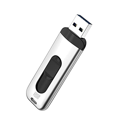 GMZS External SSD USB3.1 USB3.0 128GB 256GB Hard Drive Portable Solid State Drive PC,128GB