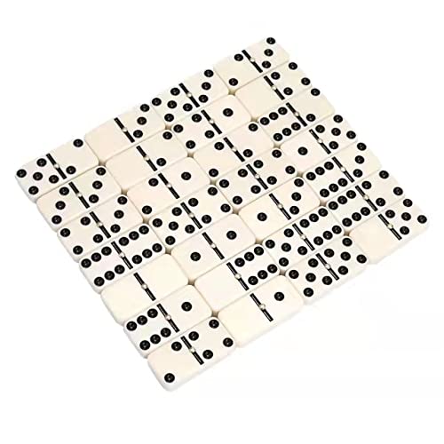 Double 6 Dominoes Set Tile Games 28 Tiles with Spinner in Leatherette Case | The Storepaperoomates Retail Market - Fast Affordable Shopping