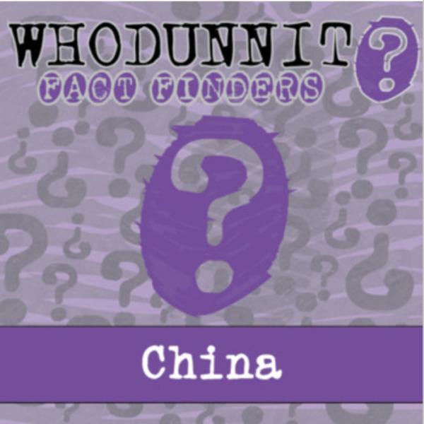 Whodunnit? – China – Knowledge Building Activity