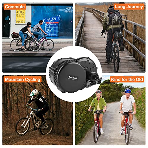 BAFANG 48V 750W Mid Drive Kit with 17.5Ah Battery, 8Fun BBS02 Electric Bike Mid Mount Motor with P860C Display & 44T Chainring, DIY eBike Conversion Kit for Mountain Road Bicycle Commuter Bikes | The Storepaperoomates Retail Market - Fast Affordable Shopping
