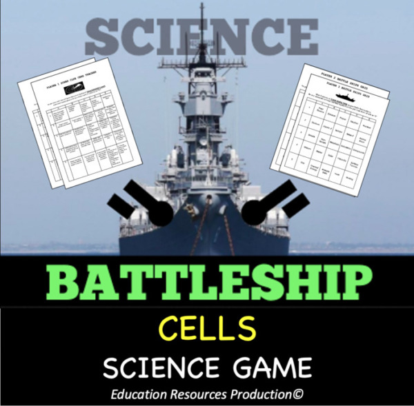 Cells Battle Ship Vocabulary Game