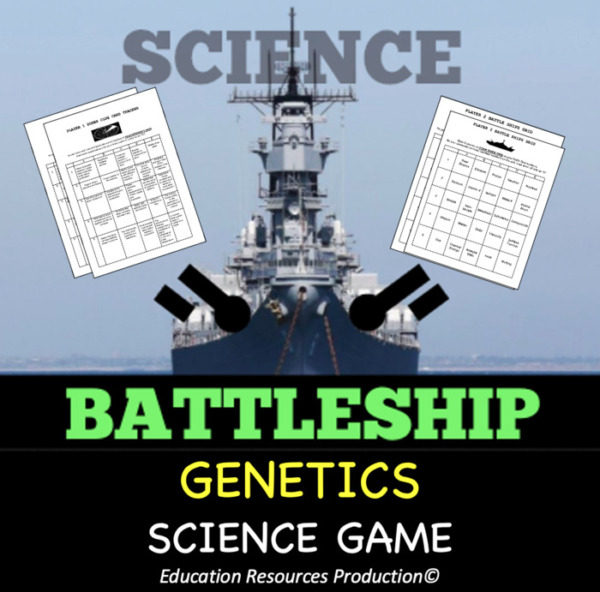 Genetics Battle Ship Vocabulary Game