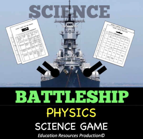 Physics Battle Ship Vocabulary Game