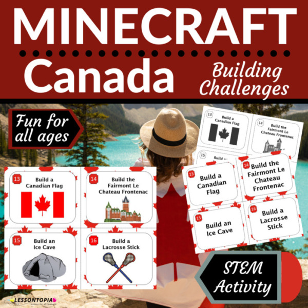 Minecraft Challenges | Canada | STEM Activities