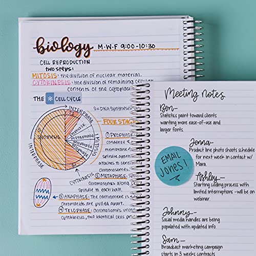 7″ x 9″ Spiral Bound College Ruled Notebook – Star Wars May The Force Be with You. 160 Lined Page Note Taking & Writing Notebook. 80Lb Thick Mohawk Paper. Stickers Included by Erin Condren. | The Storepaperoomates Retail Market - Fast Affordable Shopping