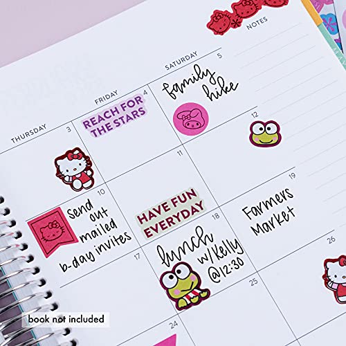 Sticker Book – Hello Kitty and Friends. Cute Colorful Designs Perfect for Collecting, Color-Coding, and Organizing. 12 Pages of 416 Stickers Total by Erin Condren. | The Storepaperoomates Retail Market - Fast Affordable Shopping