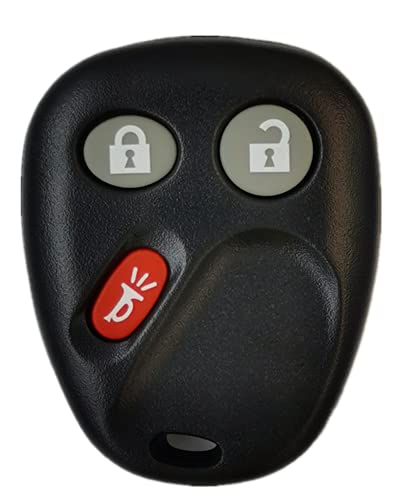 UOKEY Replacement Keyless Entry Remote Control Key Fob Shell Fit for Cadillac Chevrolet GMC(21997127)