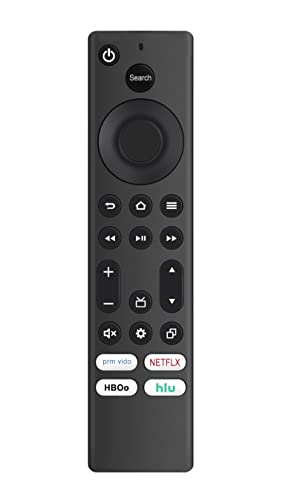 NS-RCFNA-21 CT-RC1US-21 IR Remote Replacement for Toshiba Fire TV and Insignia Fire TV Edition Smart HDTV NS-24DF311SE21 NS-58DF620NA20 NS-55DF710NA19 NS-50DF710NA19 NS-50DF711SE21 NS-43DF710NA19