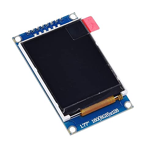 SaiDian 1Pcs 1.77 Inch TFT Display LCD Screen TFT Color Display Module Serial Port Module for Arduino