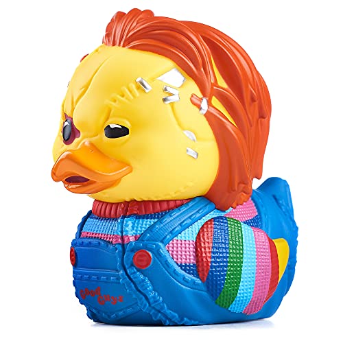 TUBBZ Chucky Scarred Collectible Duck Figurine – Official Merchandise – Unique Limited Edition Collectors Vinyl Gift