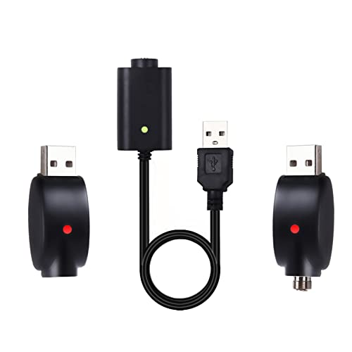 USB Thread Charger Cable | 3 PCS | Built – in LED Indicator | Compatible for Portable USB Charger Adapter | Intelligent Overcharge Protection |
