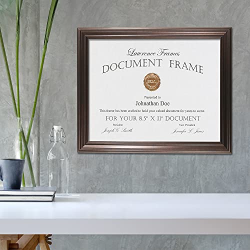 Lawrence Frames Sutter Home Frame, 8.5×11, Bronze | The Storepaperoomates Retail Market - Fast Affordable Shopping