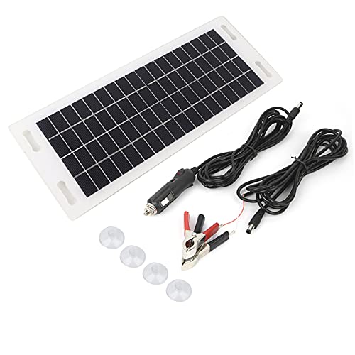 Car Solar Charger Monocrystalline Silicon Flexible Solar Power Panel For Car Automotive Motorcycle 18V 5W