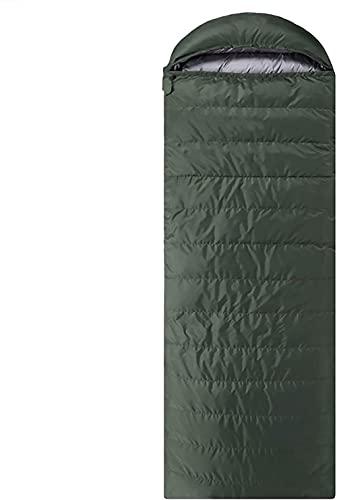 angelHJQ 0 Degree Down Sleeping Bag, Cold Weather Lightweight Backpacking 4 Season Waterproof Sleeping Bag with Compression Bag & Mesh Storage for Adult, Men, Women,Youth