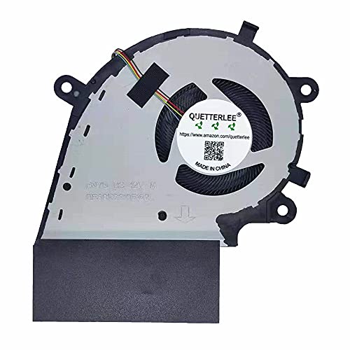 QUETTERLEE New CPU Cooling Fan for ASUS Scar III ROG Strix G731 G531GW G731GV G731GW S5D G731GW GZ700GX S7D G731DU G731GD G731GT G731GU G712L G732L G531GT GU Series DFSCK22105182L FN7G DC12V 1A Fan