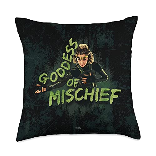 Marvel Loki Variant Sylvie Goddess of Mischief Throw Pillow, 18×18, Multicolor