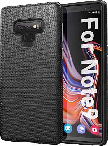 Rayboen for Samsung Galaxy Note 9 Case, Dual Defender Durable Designed Shockproof Anti-Scratch Phone Case, Dual Layer Heavy Duty Protection Cover for Samsung Galaxy Note 9 6.4 inch,Black