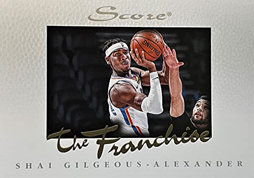 2020-21 Panini SCORE – The Franchise – SHAI GILGEOUS-ALEXANDER Basketball Card – Limited Edition with Only 2269 Made – Oklahoma City Thunder