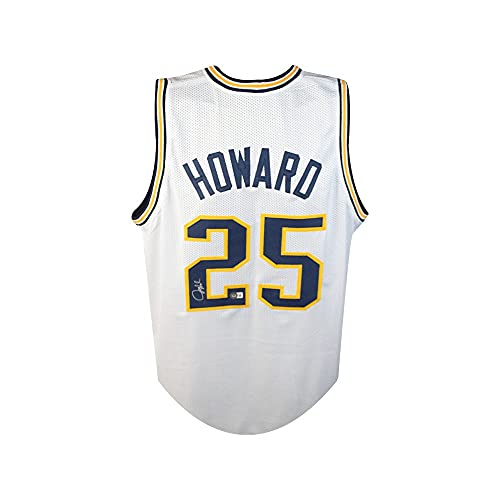Juwan Howard Autographed Michigan Wolverines Custom White Basketball Jersey – BAS COA