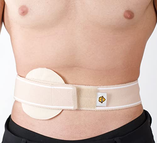 Armor Adult Umbilical Hernia Truss Support Belt for Relief of Abdominal Pain and Pressure, Stretchy Elastic Tummy Control Comfort for Men and Women, Size XX-Large