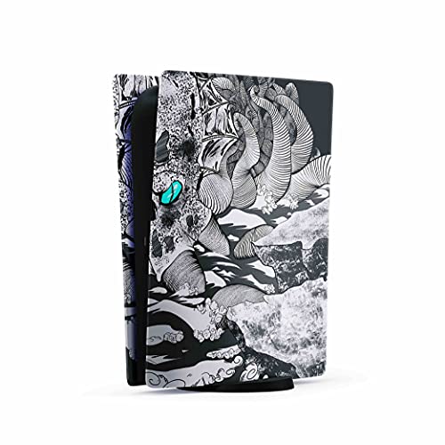 “Cthulhu” Patterned 3M Vinyl Skin for PS5 Digital Edition Console