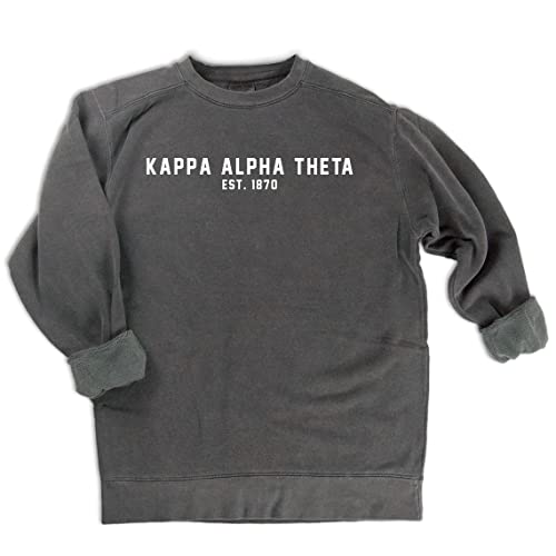 Kappa Alpha Theta Est. 1870 Sweatshirt – (Medium)