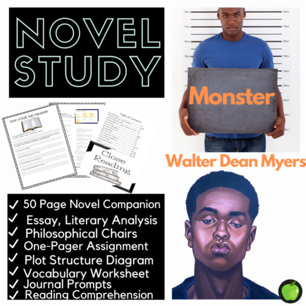 Novel Study for Monster by Walter Dean Myers