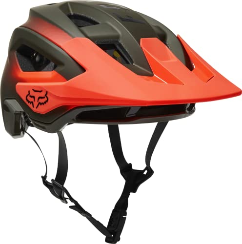 Fox Racing Speedframe Pro Mountain Bike Helmet, FADE Olive Green, Medium