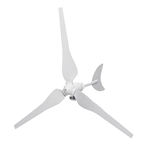 1500W 3 Blade Horizontal Wind Generator 12V 24V Wind Turbines Generator Windmill Energy Turbines Charge with Controller for Home-3 Blade 12v