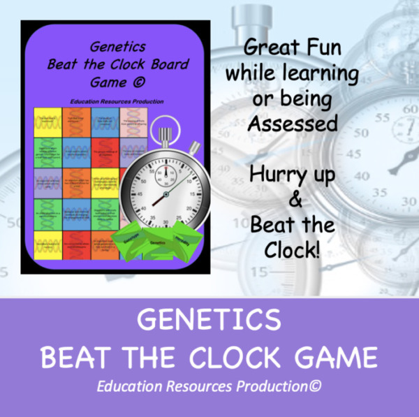 Genetics Beat the Clock Vocabulary Game