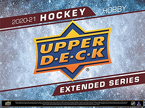 2020/21 Upper Deck Extended Series Hockey Hobby Box 24 Packs Per Box, 8 Cards Per Pack