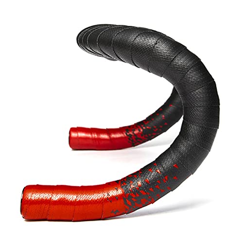 MGYXK Handlebar Tape Bicycle Handlebar Tape Grips Belt Soft Breathable Anti-Slip PU EVA Sweat-Absorbent 2150mm Length Cycling Accessories Bar Tape (Color : Red)