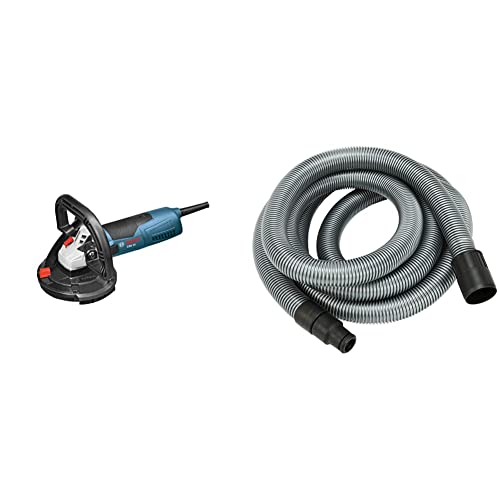 BOSCH CSG15 5-Inch Concrete Surfacing Grinder with BOSCH 16.4 Foot Vacuum Hose, 35mm VAC005