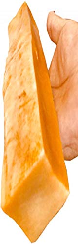Snow Hill Himalayan Gold Yak Cheese Dog Chews XX-Monster 13-15 Oz (10″-11″ Long) Grade A Quality, Natural Healthy Organic Yak Cheese Bone Dog Treats Keeps Dogs Busy Enjoying Indoors Outdoors